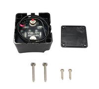 Segrehy Relais sensible à la tension 125 A double isolateur de batterie charge automatique intelligent VSR pour camping-car, camion, bateau, caravane, nylon renforcé de fibre de verre