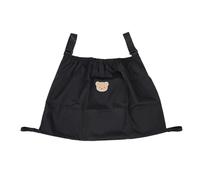 Segrehy Sac Cargo pour Poussette, Organisateur de Rangement Suspendu Multifonctionnel, étanche, résistant aux déchirures, Haute capacité pour Les Mamans (Noire)