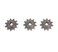 Segrehy Sprocket Avant Avant 3 pc 420 11T Sprocket d'entraînement Avant en Acier Lourd pour Les vélos de saleté VTT et Motos 11 mm diamètre intérieur