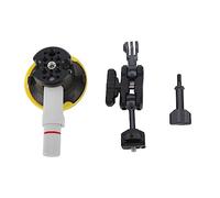 Segrehy Support de téléphone à la Ventouse de Voiture Strong Adsorption 360 degrés Rotation Sucs Bracket pour la caméra Sport Téléphone Aluminium Alloy and Rubber 288g