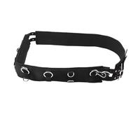 Segrehy Sursangle pour Cheval Sursangle d'entraînement réglable Professionnelle pour l'entraînement équestre Sursangle de Longe pour Cheval en Alliage de Zinc PP Taille 180 cm à 215 cm