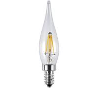 Segula 55231 LED E10 forme de flamme 1.5 W = 5 W blanc chaud (Ø x H) 22 mm x 88 mm 1 pc(s)