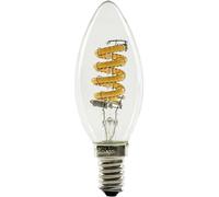 Segula 55300 LED CEE G (A - G) E14 forme de flamme 3.3 W = 21 W ambré (Ø x L) 35 mm x 100 mm 1 pc(s)