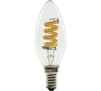 Segula 55300 LED CEE G (A - G) E14 forme de flamme 3.3 W = 21 W ambré (Ø x L) 35 mm x 100 mm 1 pc(s)