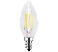 Segula 55313 LED CEE G (A - G) E14 forme de flamme 3.2 W = 26 W blanc chaud (Ø x L) 35 mm x 100 mm 1 pc(s)