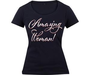 SEGURA AMANDA LADY T-shirt bleu marine 44-T4