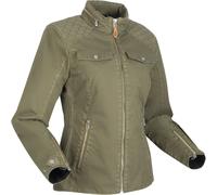 Segura Bahia Veste textile de moto pour femmes, Kaki, Taille 48