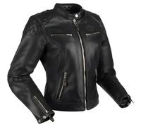 Segura Curtis Veste en cuir de moto pour dames, noir, taille 38 pour homme