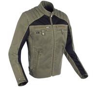 Segura District Blouson textile de moto, vert-brun, taille S