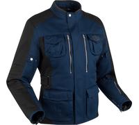 Segura Bora Blouson textile de moto, noir-bleu, taille 3XL pour homme