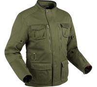 Segura Bora Blouson textile de moto, vert-brun, taille 4XL pour homme