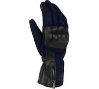 Segura Bora Gants de moto imperméables, noir/bleu, Taille 13