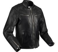 Segura Curtis Blouson en cuir de moto, noir, taille L pour homme