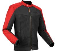 Segura Dikinson Blouson textile de moto, noir/rouge, Taille M