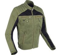 Segura District Blouson textile de moto, vert-brun, taille M pour homme