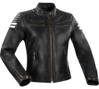 Segura Funky, veste en cuir pour femmes T5 Noir/Blanc Noir/Blanc