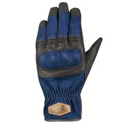 Segura Hunky Gants de moto, noir/bleu, Taille 11