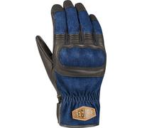Segura Hunky Gants de moto, noir/bleu, Taille 11