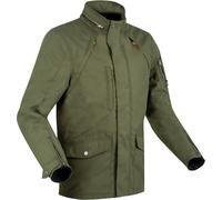 Segura Irvine Veste textile moto, vert-brun, taille M pour homme