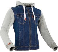 Segura Jessy, veste en textile M Bleu/Gris Clair Bleu/Gris Clair