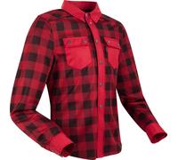 Segura Jovan Chemise de moto, Rouge/Noir, Taille 3XL