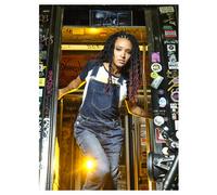 SEGURA Lady Prisca Salopette moto bleu 40