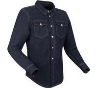 Segura Luthor Denim Blouson textile de moto, bleu, Taille XXL