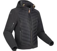 Segura Natcho 2 Blouson textile de moto, noir-jaune, taille S pour homme