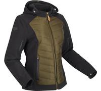 Segura Natcho 2 Veste textile de moto pour femmes, Khaki/Noir, Taille 36