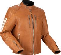 Segura Orion, veste en cuir imperméable S Marron Clair/Blanc Marron Clair/Blanc