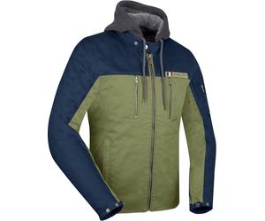 Segura Presto veste textile de moto imperméable, bleu-beige, taille S pour homme