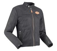 SEGURA Richter Blouson textile de moto, noir, XL