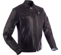 SEGURA RIVERTON blouson cuir noir-gris XL