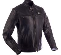 Segura Riverton, veste en cuir 3XL Noir/Gris Noir/Gris