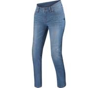 Segura Rosco Jeans de moto pour dames, bleu, taille M pour femmes