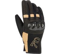 Segura Russell Gants de moto dames, noir-beige, taille 2XL pour femmes