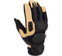 Segura Tactic Gants de moto pour femmes, noir-beige, taille M