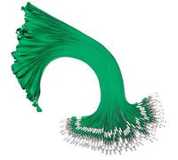 Segus Cordon Tour de Cou, 50 Pièces Cordon Clef Cou avec Boucle Pivotante en Métal, Cordon Collier pour Protege Carte, Sifflet, Portefeuille (Herbe Vert)