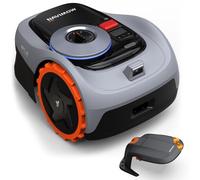 Segway Navimow i105E et Garage S, Robot Tondeuse sans Fil périphérique, rec. 500 m², Max. 600 m², RTK+Vision Tondeuse Robot Gazon, IA cartographie Automatique, Limite virtuelle, Gestion multizone