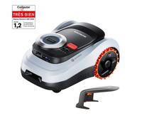 Segway Navimow i208 LiDAR Robot tondeuse pour 800 m² et Garage M, LiDAR+Vision, cartographie automatique, sans fil, sans antenne