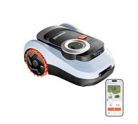 Segway Navimow i208 LiDAR Robot Tondeuse sans Fil périphérique, Roues Tout-Terrain pour pentes de 45%, Double système LiDAR + Vision, Cartographie Automatique, sans antenne, Jardin de 800 m²