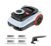 Segway Navimow i210 LiDAR Pro Robot Tondeuse Kit avec Garage M + 4 Kits de Lames, Navigation LiDAR+Vision+RTK réseau, Xero-Turn AWD, cartographie Automatique, pentes 55% (expédié séparément)