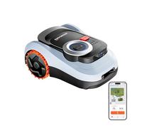 Segway Navimow i215 LiDAR Robot Tondeuse sans Fil périphérique, Roues Tout-Terrain pour pentes de 45%, Double système LiDAR + Vision, Cartographie Automatique, sans antenne, Jardin de 1500 m²