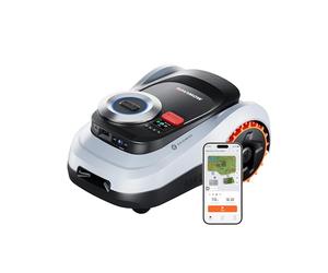 Segway Navimow i215 LiDAR Robot Tondeuse sans Fil périphérique, Roues Tout-Terrain pour pentes de 45%, Double système LiDAR + Vision, Cartographie Automatique, sans antenne, Jardin de 1500 m²