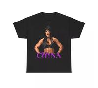 SEGY8876S Chyna DX Ninth Wonder Pro Wrestling T Shirt Black L