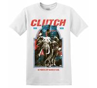 SEGY8876S Clutch - 'Elephant ' T-Shirt White L