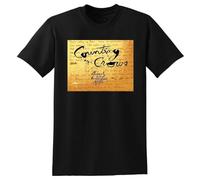 SEGY8876S Counting Crows T Shirt August and Everything After Vinyl Cover Black XL