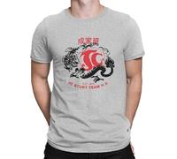 SEGY8876S Jackie Chan Adventures TV 1976 Jackie's Stunt Team T Shirt Grey XL
