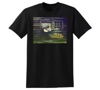 SEGY8876S John Denver T Shirt All of My Memories Vinyl CD Cover Black M