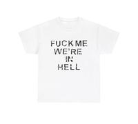 SEGY8876S Lancey Foux Life in Hell T-Shirt White M
